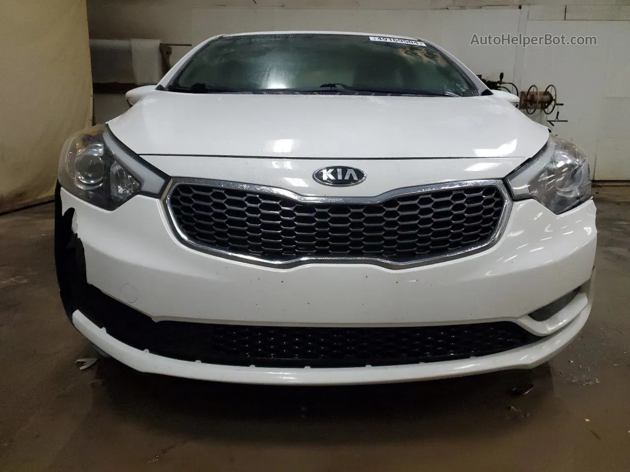 2016 Kia Forte Lx Белый vin: KNAFK4A6XG5616622