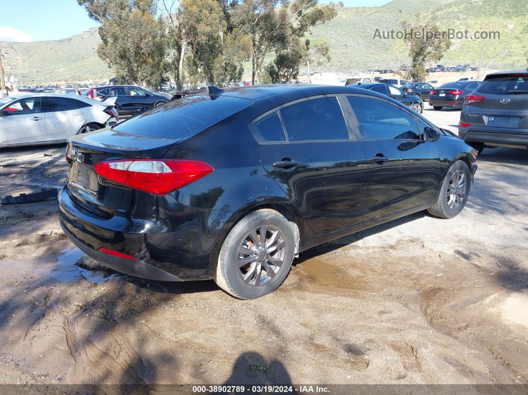 2016 Kia Forte Lx Black vin: KNAFK4A6XG5617950