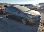 2016 Kia Forte Lx Серый vin: KNAFK5A80G5575005