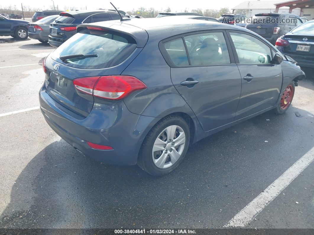 2016 Kia Forte Lx Синий vin: KNAFK5A80G5584738