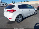 2016 Kia Forte Lx White vin: KNAFK5A80G5593343