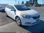 2016 Kia Forte Lx White vin: KNAFK5A80G5593343