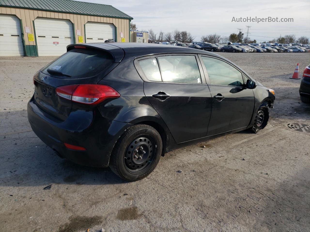 2016 Kia Forte Lx Black vin: KNAFK5A80G5647210