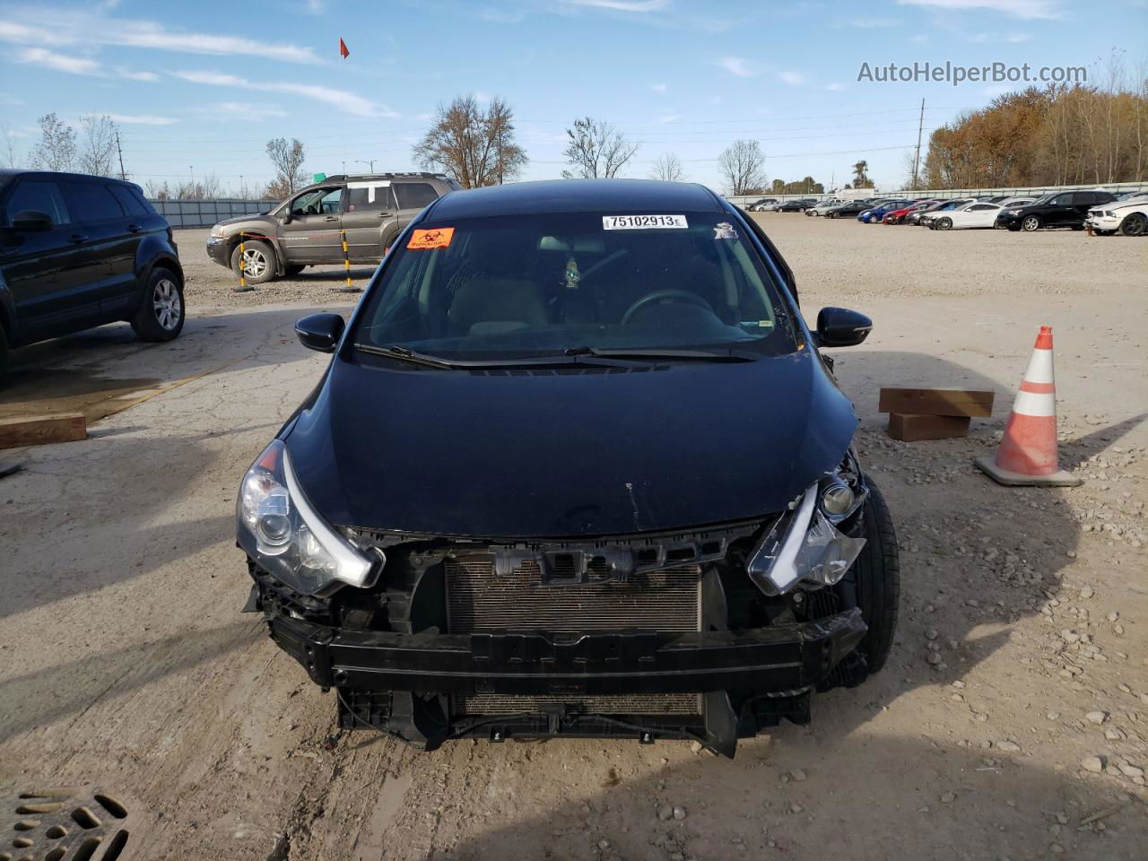 2016 Kia Forte Lx Black vin: KNAFK5A80G5647210