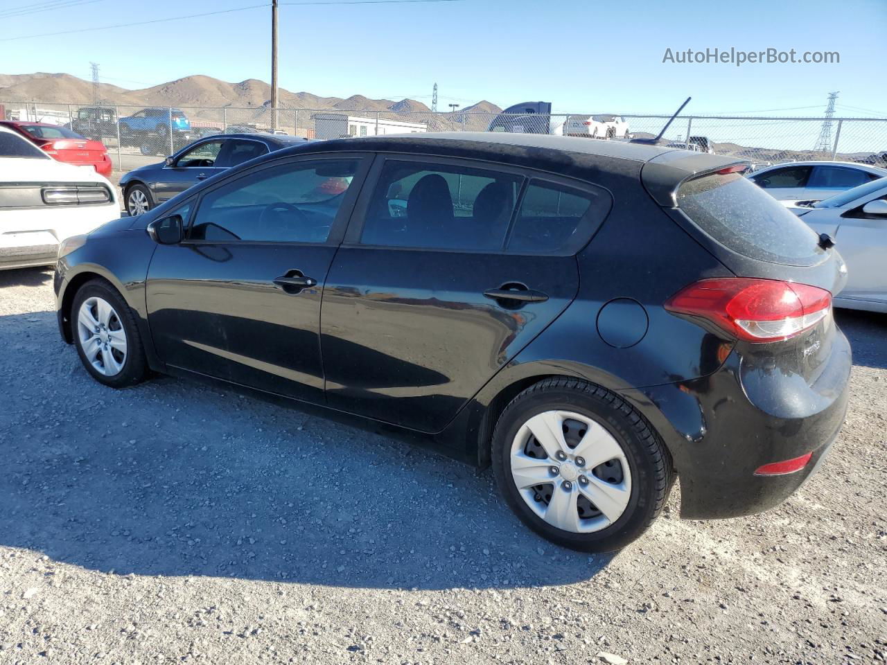 2016 Kia Forte Lx Black vin: KNAFK5A81G5648334