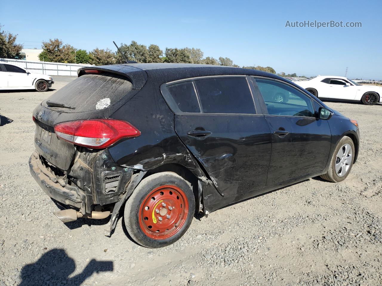 2016 Kia Forte Lx Черный vin: KNAFK5A81G5652819