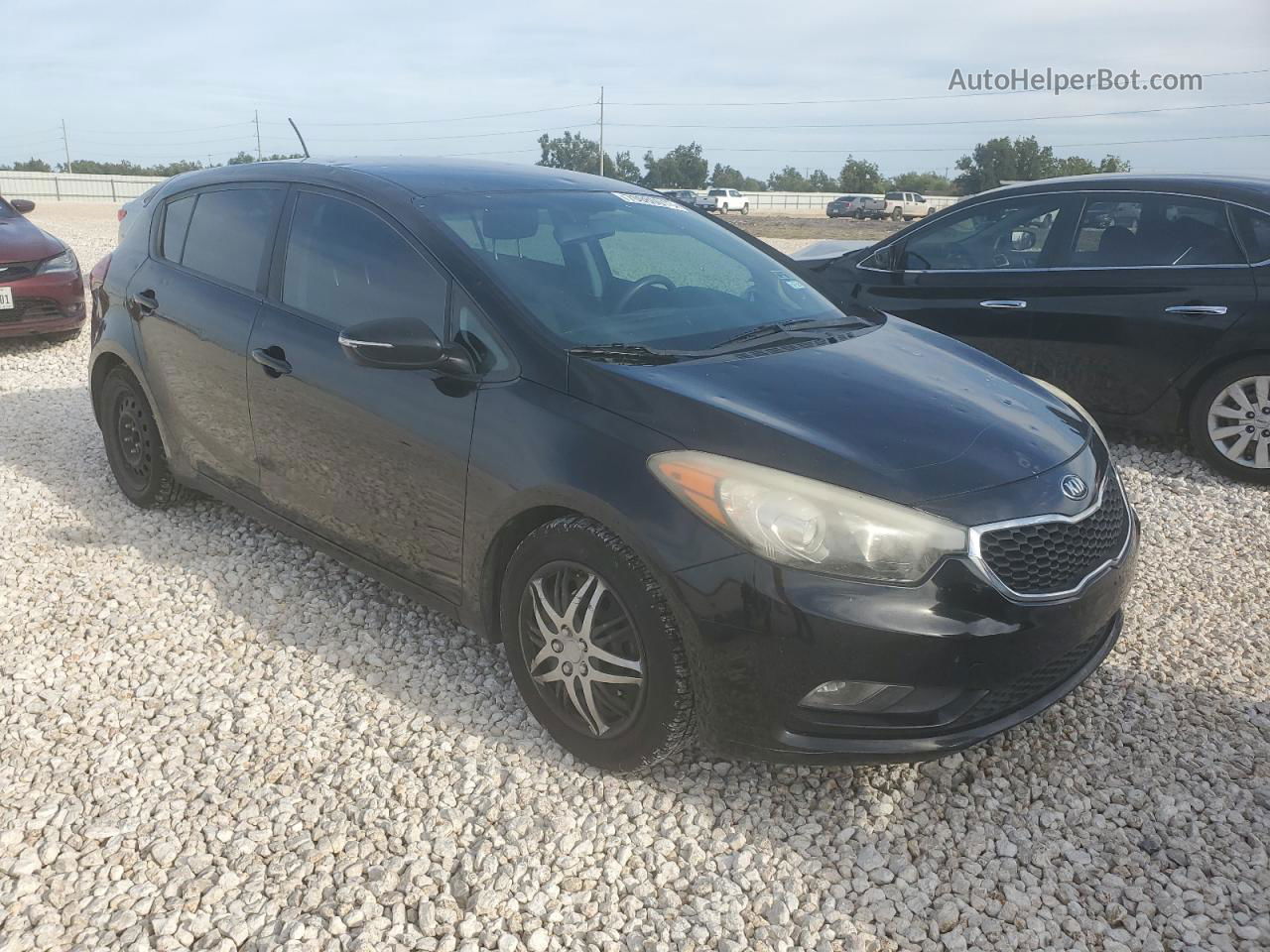 2016 Kia Forte Lx Black vin: KNAFK5A82G5593845