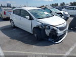 2016 Kia Forte Lx White vin: KNAFK5A82G5597913