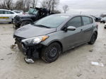 2016 Kia Forte Lx Gray vin: KNAFK5A82G5636578