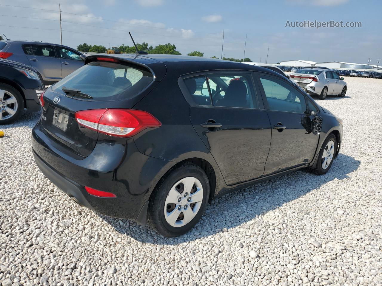 2017 Kia Forte Lx Black vin: KNAFK5A82H5727108