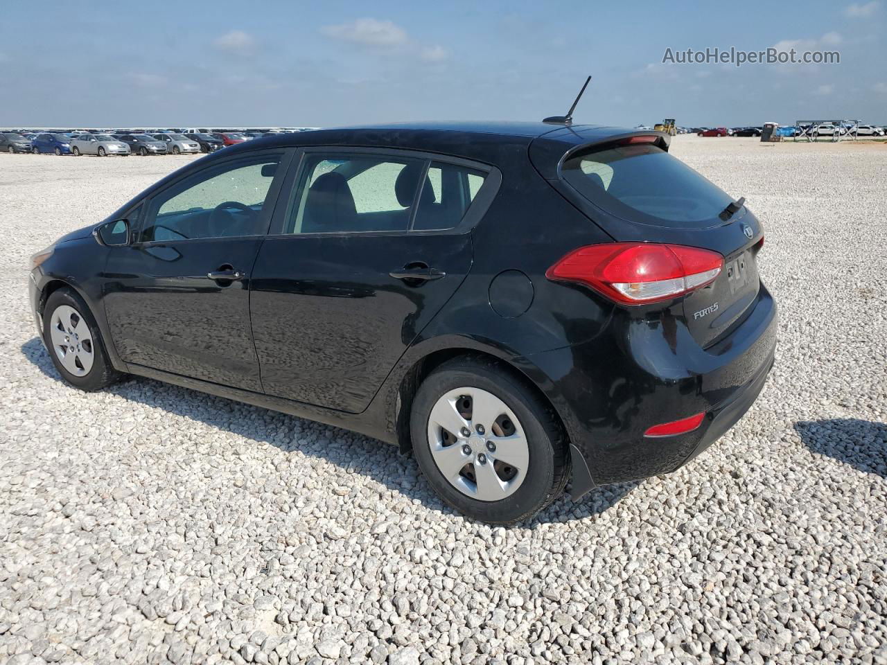 2017 Kia Forte Lx Black vin: KNAFK5A82H5727108