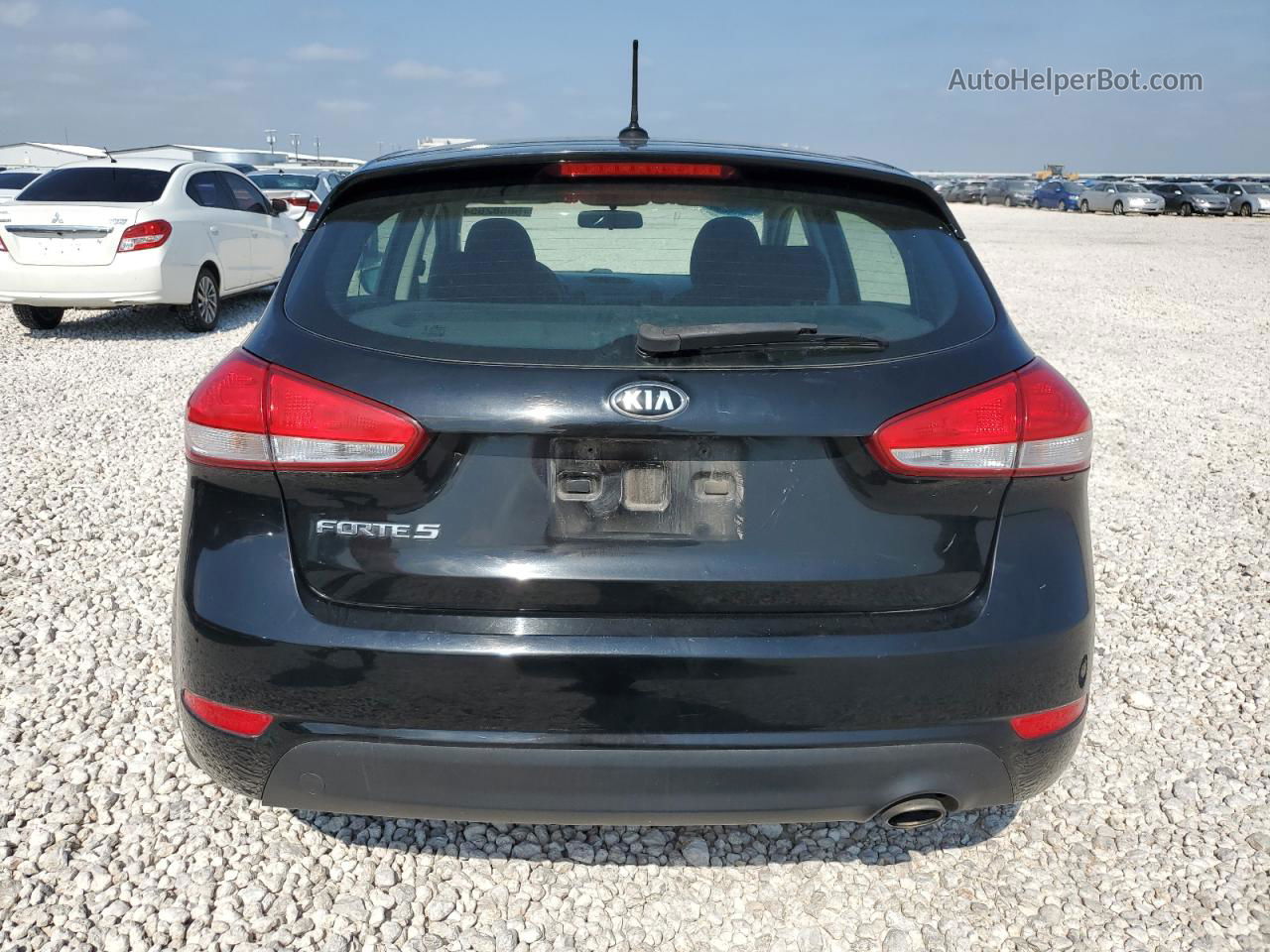 2017 Kia Forte Lx Black vin: KNAFK5A82H5727108