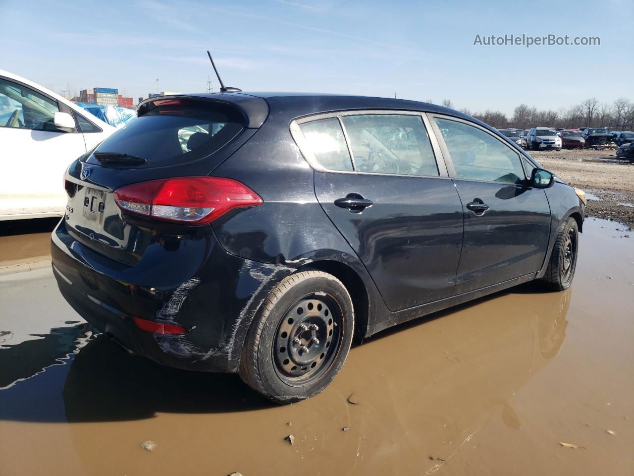 2016 Kia Forte Lx Black vin: KNAFK5A83G5597080