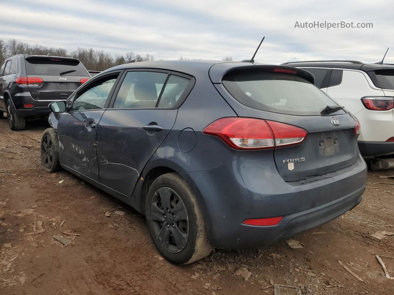 2016 Kia Forte Lx Charcoal vin: KNAFK5A83G5653793