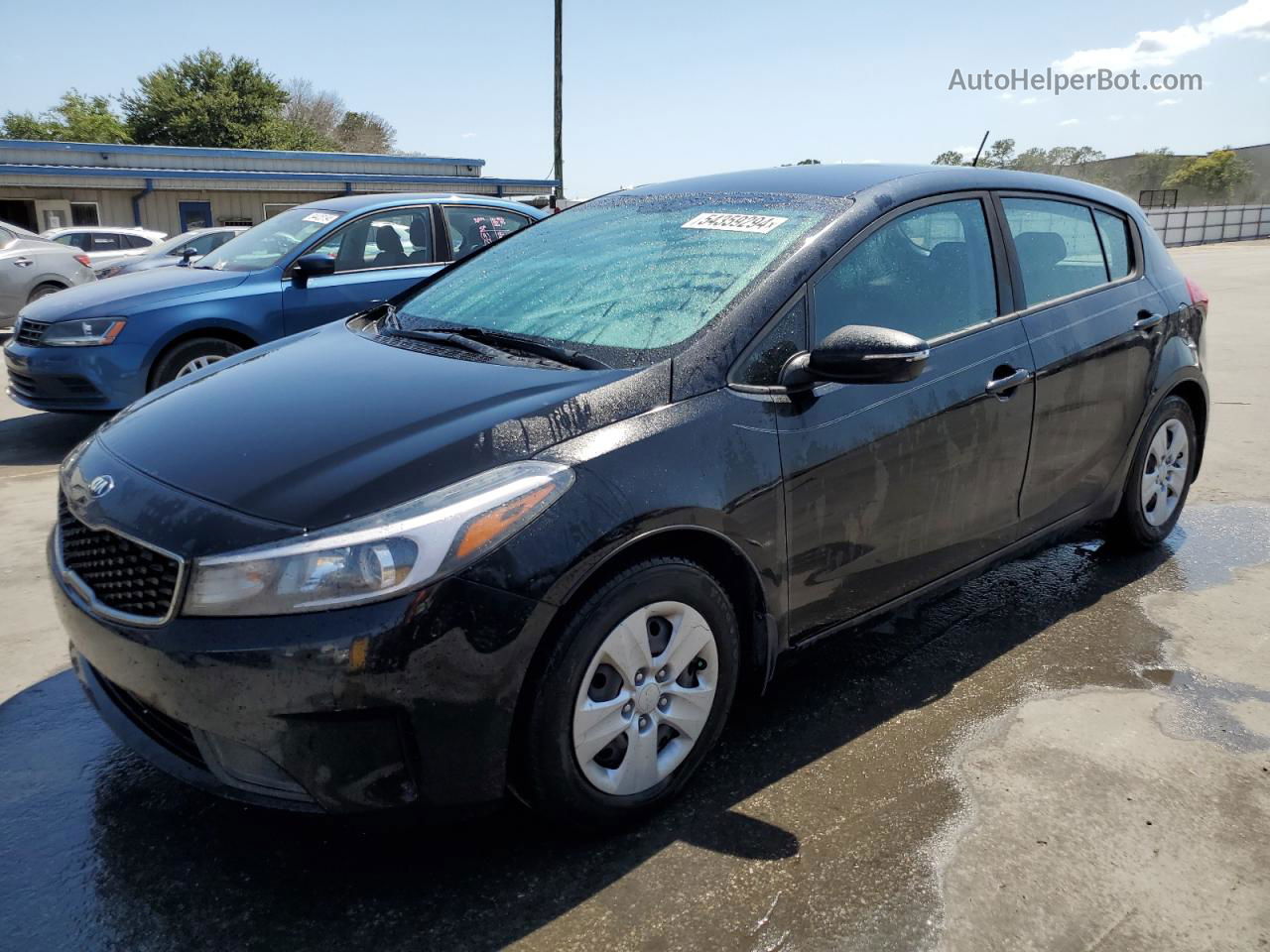 2017 Kia Forte Lx Black vin: KNAFK5A83H5680784