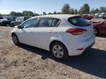 2018 Kia Forte Lx White vin: KNAFK5A83J5773343