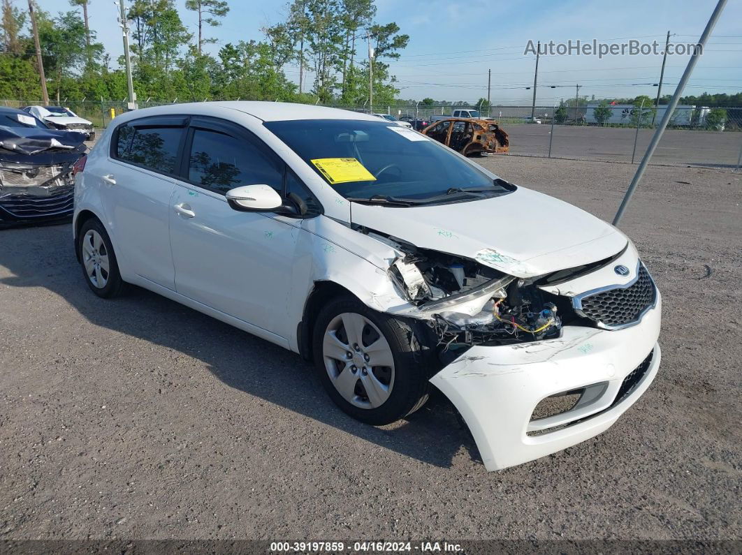 2016 Kia Forte Lx Белый vin: KNAFK5A84G5588761