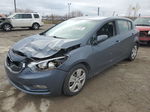 2016 Kia Forte Lx Charcoal vin: KNAFK5A84G5621659