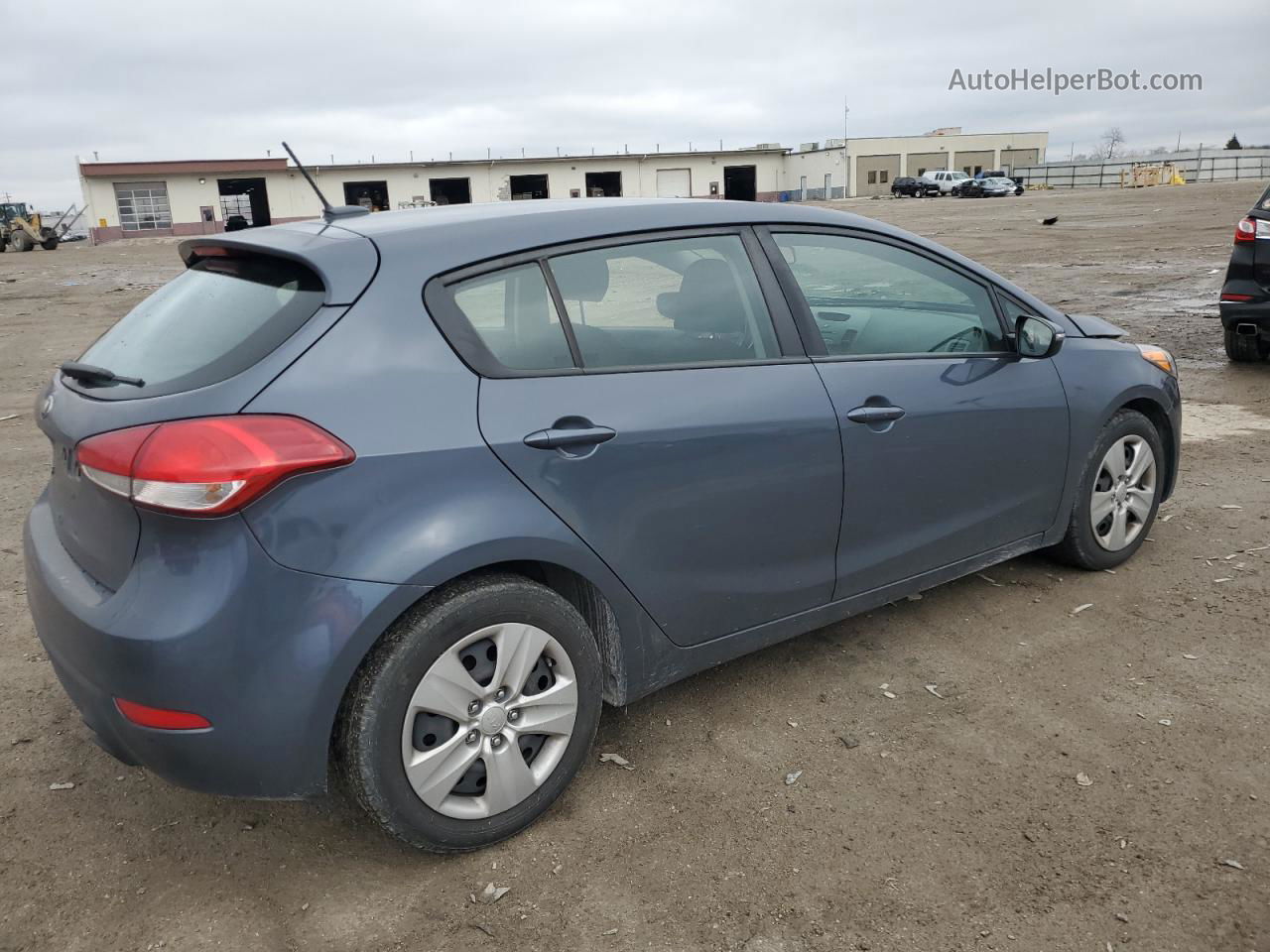 2016 Kia Forte Lx Charcoal vin: KNAFK5A84G5621659