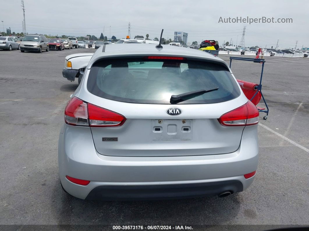 2016 Kia Forte Lx Silver vin: KNAFK5A85G5547782