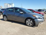 2016 Kia Forte Lx Gray vin: KNAFK5A85G5586307