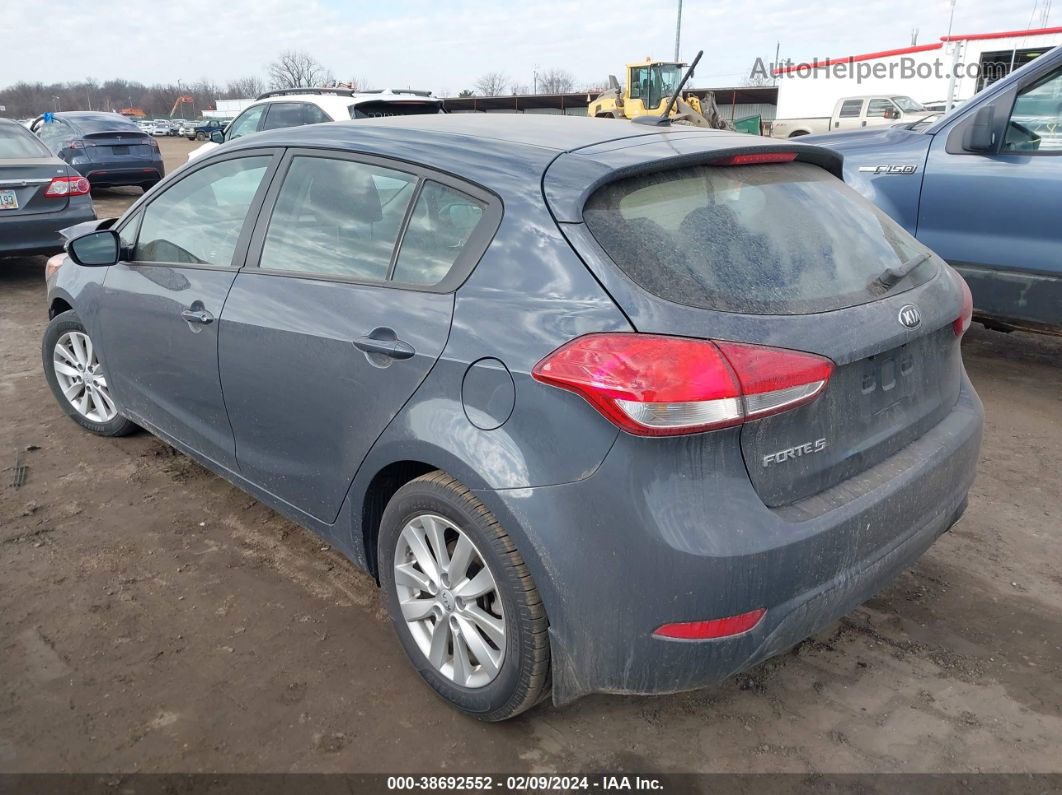 2016 Kia Forte Lx Синий vin: KNAFK5A85G5659031