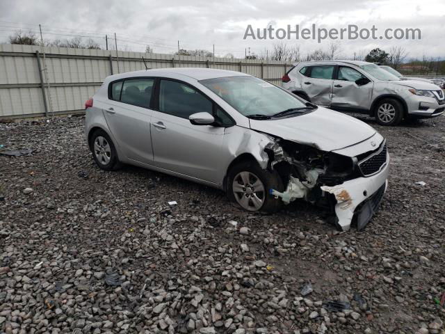 2017 Kia Forte Lx Gray vin: KNAFK5A85H5691804