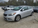 2016 Kia Forte Lx Silver vin: KNAFK5A87G5547766