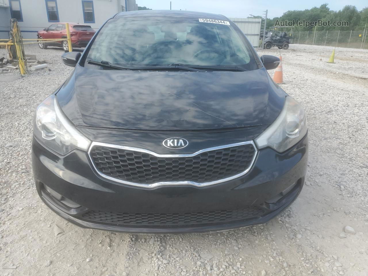 2016 Kia Forte Lx Черный vin: KNAFK5A87G5652825