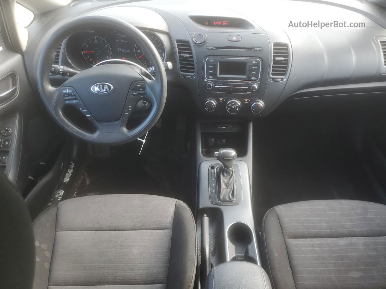 2016 Kia Forte Lx Черный vin: KNAFK5A87G5652825