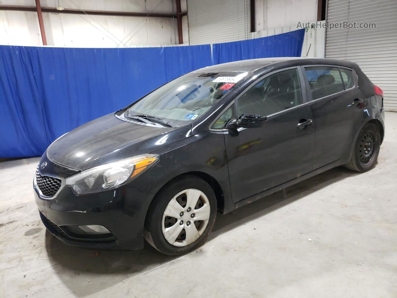 2016 Kia Forte Lx Black vin: KNAFK5A89G5583832