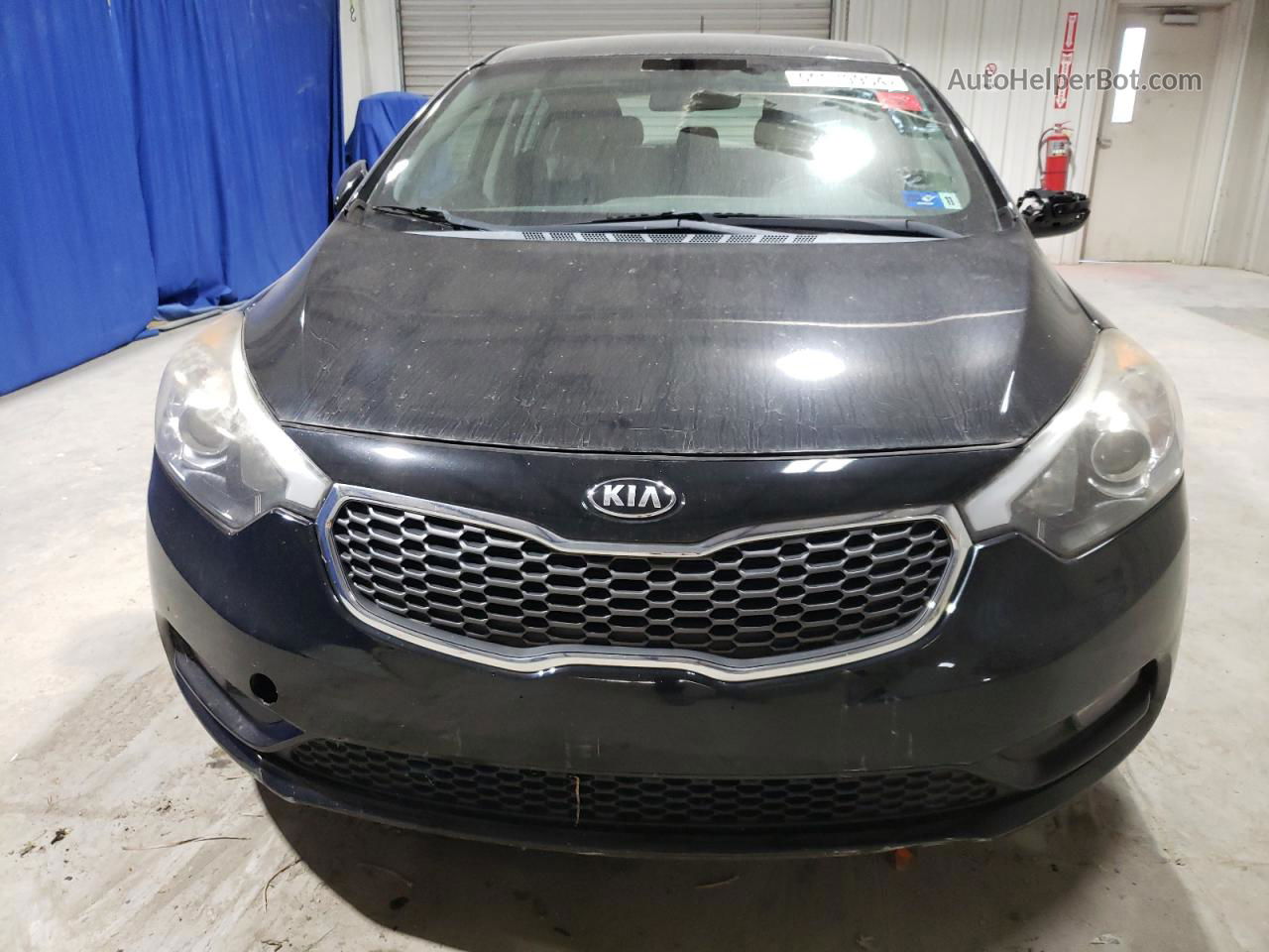 2016 Kia Forte Lx Черный vin: KNAFK5A89G5583832