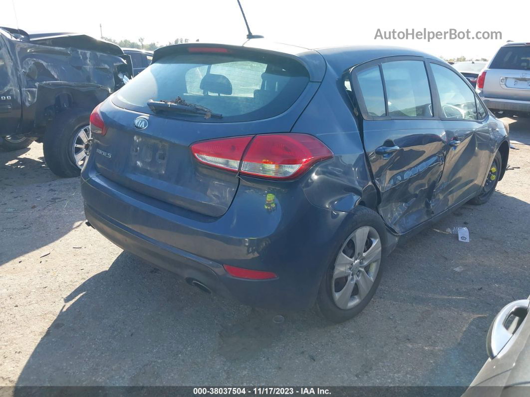 2016 Kia Forte Lx Gray vin: KNAFK5A8XG5547244