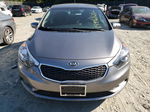 2016 Kia Forte Lx Gray vin: KNAFK5A8XG5583967