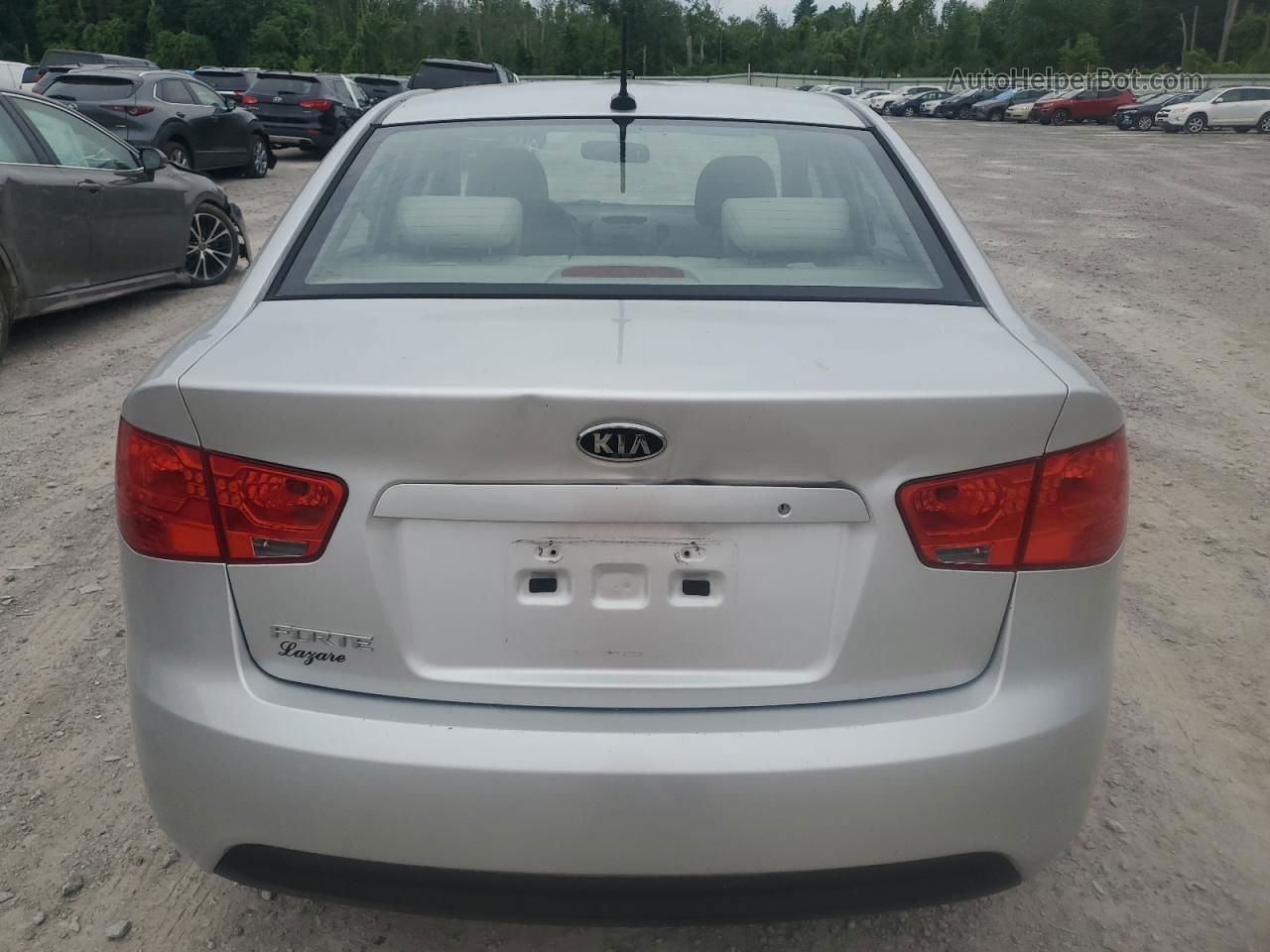 2012 Kia Forte Lx Silver vin: KNAFT4A20C5467352