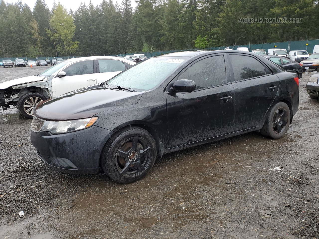 2012 Kia Forte Lx Black vin: KNAFT4A20C5479100