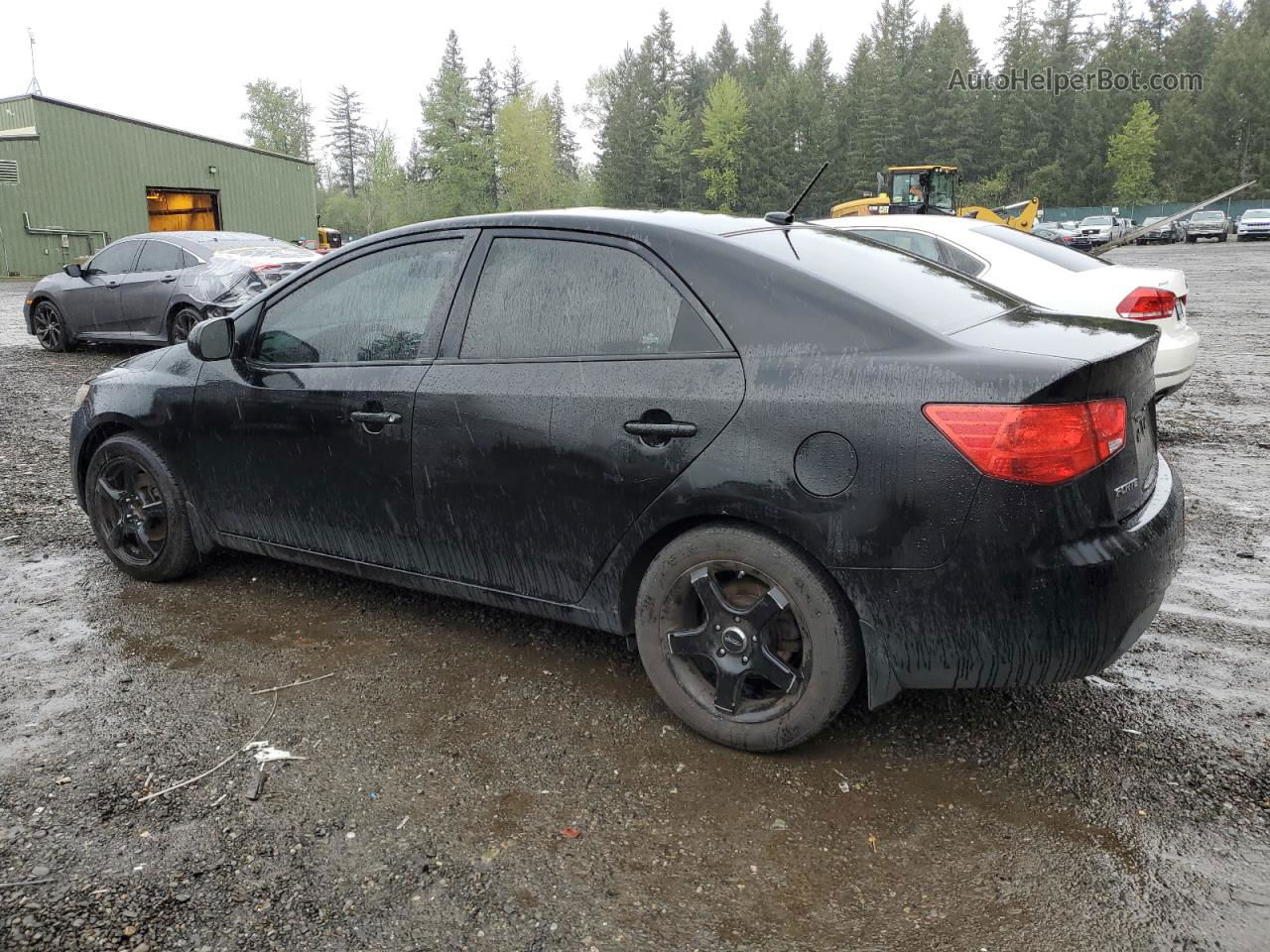 2012 Kia Forte Lx Black vin: KNAFT4A20C5479100