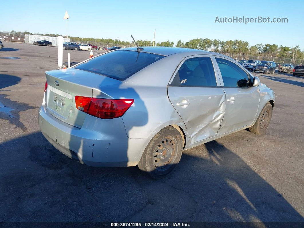 2012 Kia Forte Lx Silver vin: KNAFT4A20C5563921