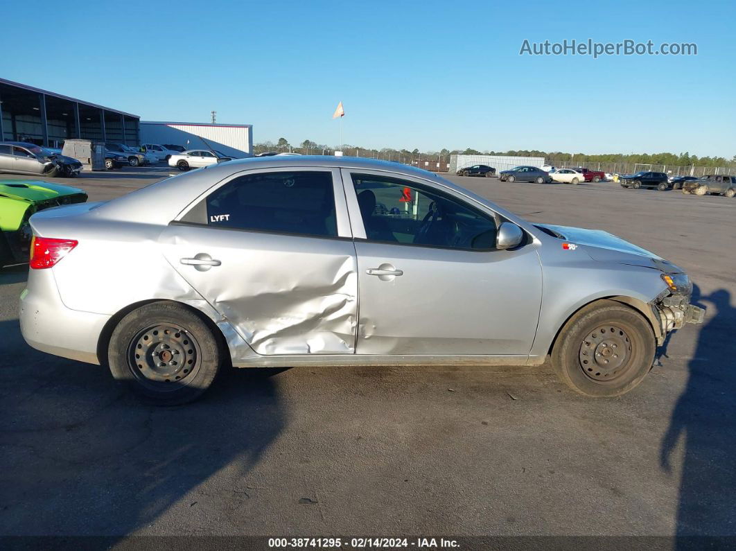 2012 Kia Forte Lx Silver vin: KNAFT4A20C5563921