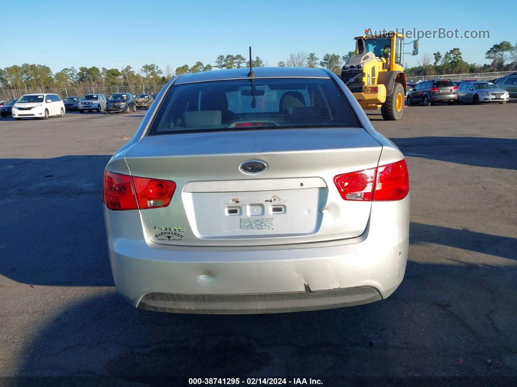 2012 Kia Forte Lx Silver vin: KNAFT4A20C5563921