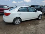 2012 Kia Forte Lx White vin: KNAFT4A20C5574028