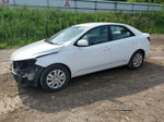 2012 Kia Forte Lx White vin: KNAFT4A20C5574028