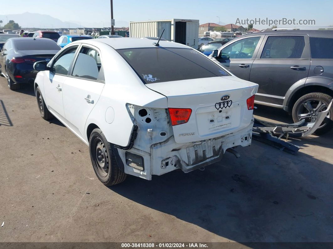 2012 Kia Forte Lx Белый vin: KNAFT4A22C5623164