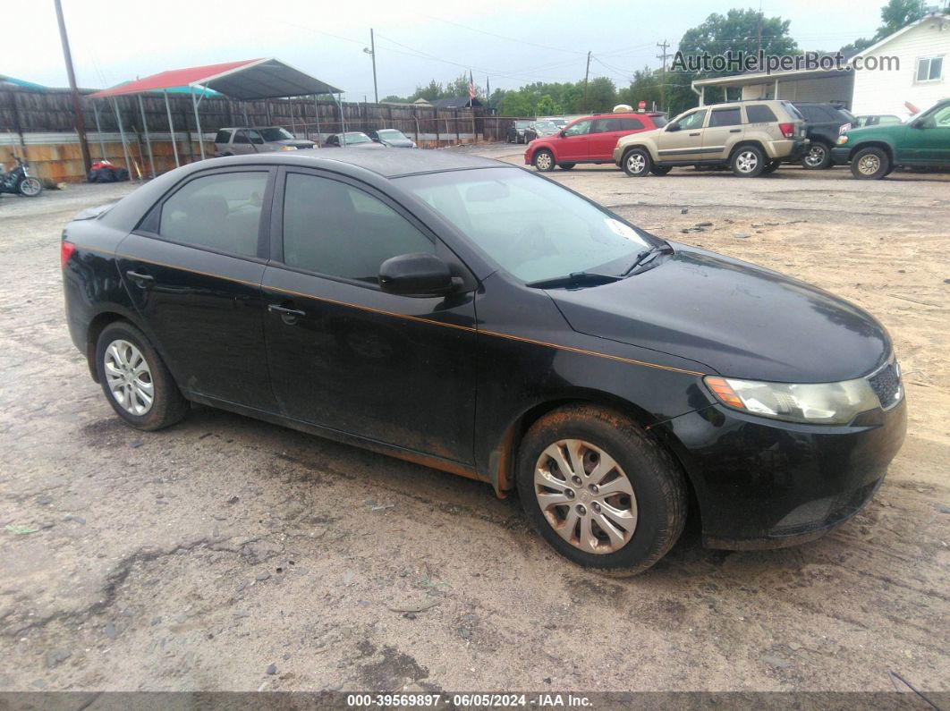 2012 Kia Forte Lx Black vin: KNAFT4A24C5602123