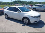 2012 Kia Forte Lx White vin: KNAFT4A25C5475169