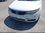 2012 Kia Forte Lx White vin: KNAFT4A25C5475169