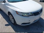 2012 Kia Forte Lx White vin: KNAFT4A25C5475169