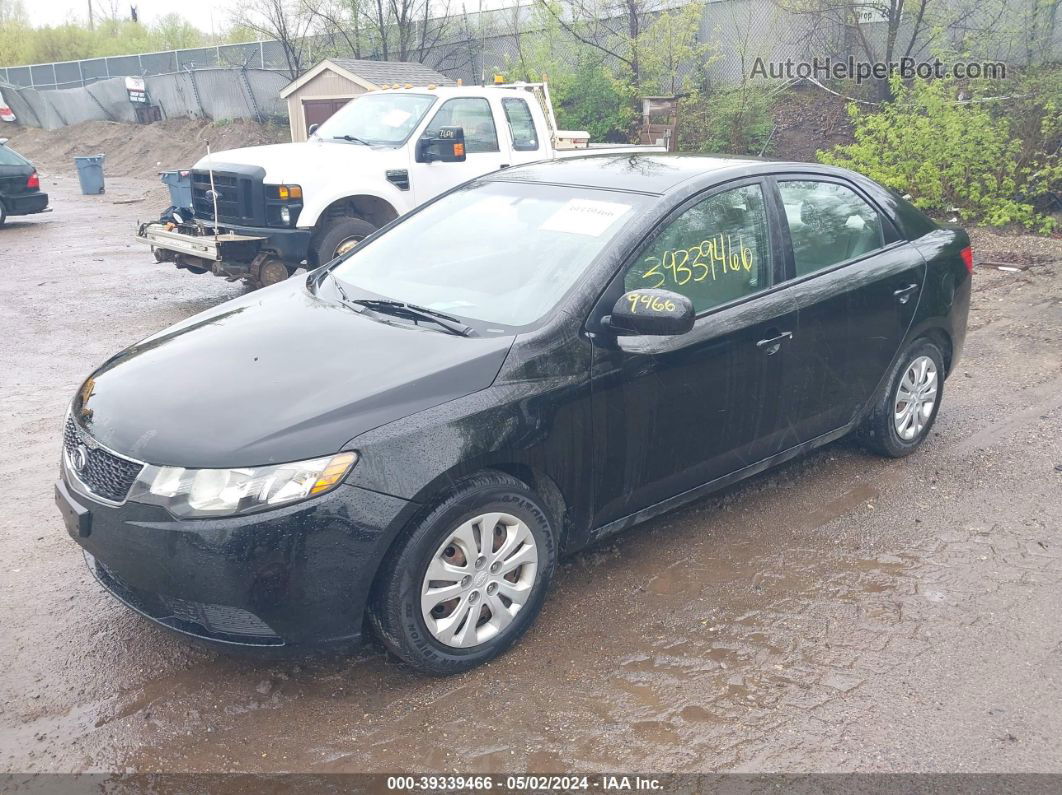 2012 Kia Forte Lx Black vin: KNAFT4A26C5530129