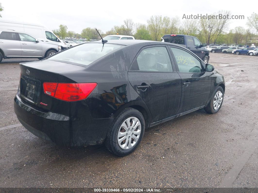 2012 Kia Forte Lx Black vin: KNAFT4A26C5530129