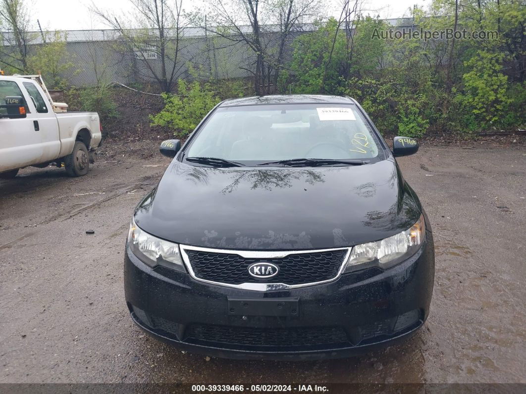 2012 Kia Forte Lx Black vin: KNAFT4A26C5530129